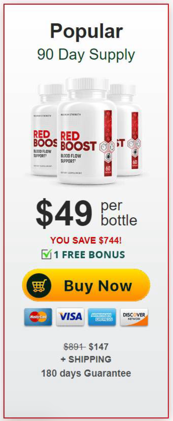 Red Boost - 3 bottles